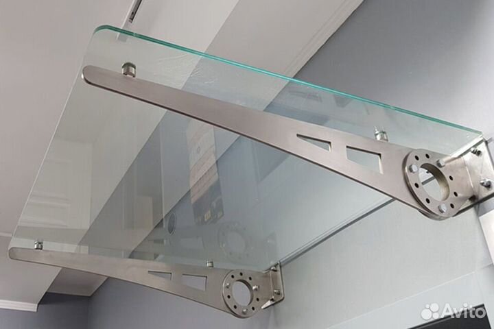 Козырек над воротами гаража