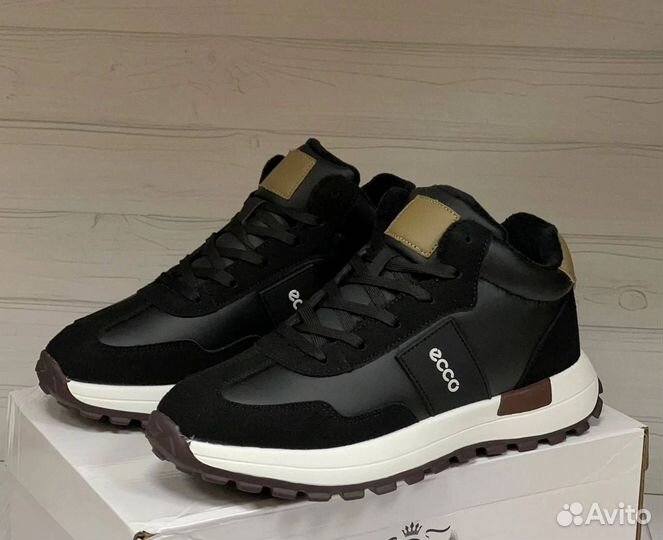 Мужские зимние кроссовки с мехом