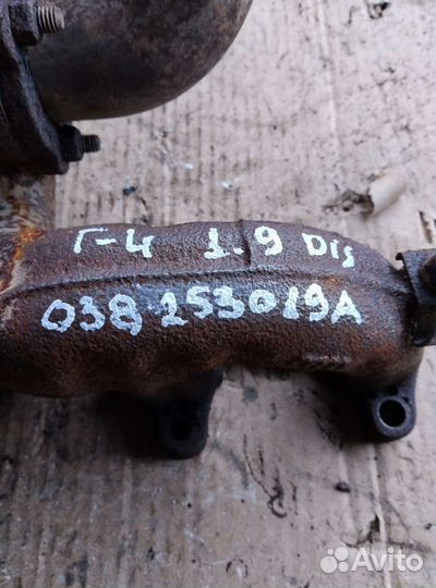 Турбина фольксваген бора 1,9 дизель