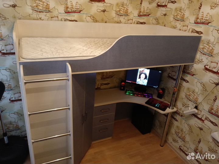 Кровать-чердак