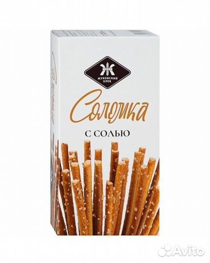 Опт - Соломка Жуковский хлеб с Солью 200г