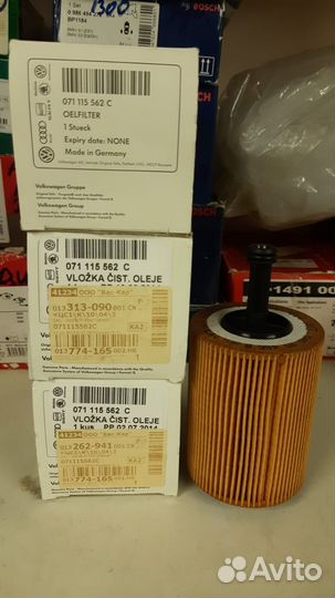 Фильтр масляный Vw Tiguan,Golf,Touareg,Jetta