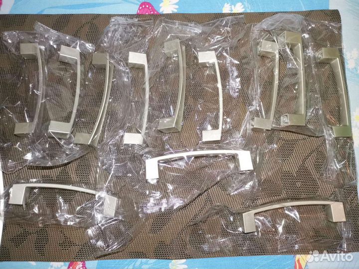 Мебельные Ручки Пластик Серые