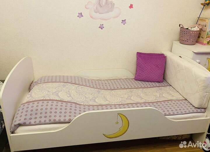 Кровать Мишка Тедди с матрасом