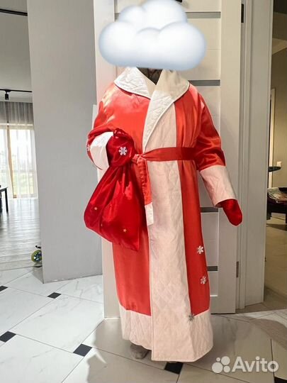 Костюм деда мороза взрослый