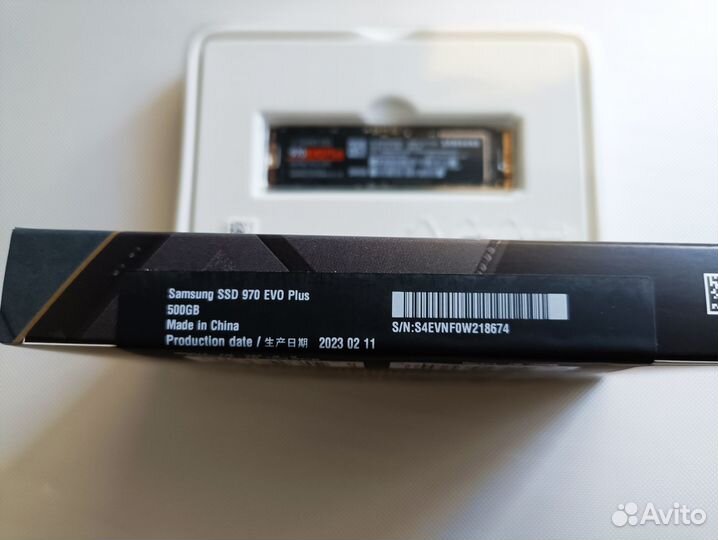 Samsung 970 Evo Plus 500 GB Гарантия Ssd Nvme