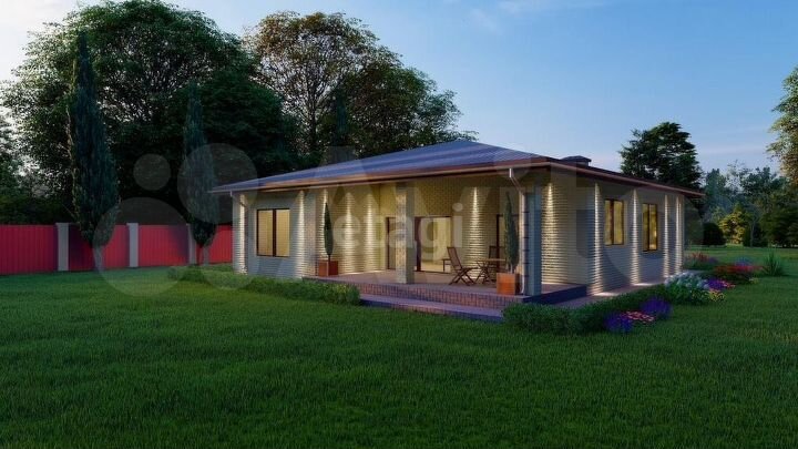 Дом 140 м² на участке 12 сот.