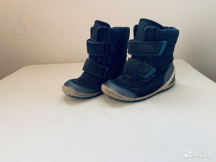 Ботинки зимние Ecco для мальчика 25
