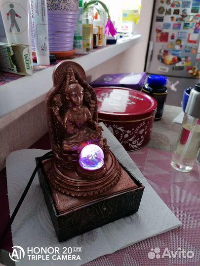 Декоративный фонтанчик богиня Лакшми