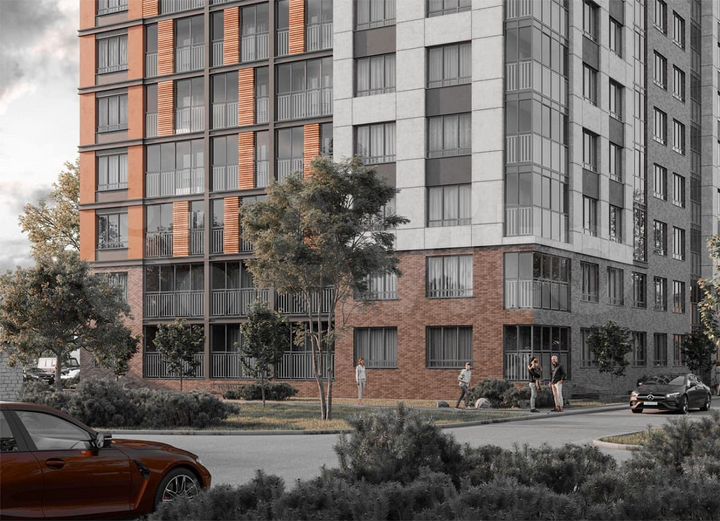 2-к. квартира, 64,6 м², 6/9 эт.