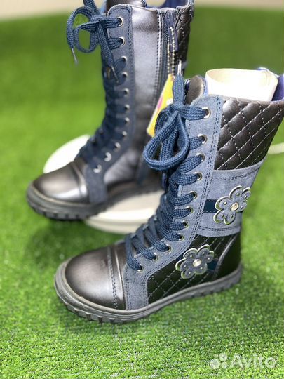 Сапоги детские новые 33. 52-XC156