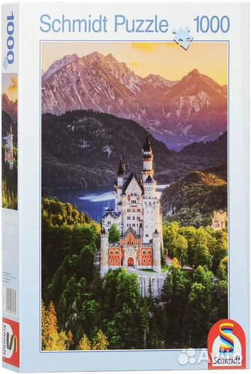 Schmidt Пазл Замок Нойшванштайн, 1000 элементов