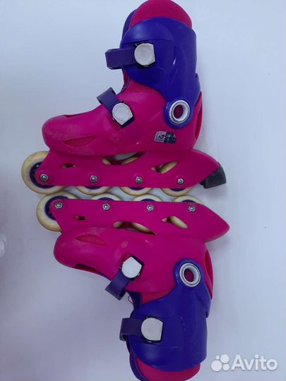 Роликовые коньки Oxelo размер 28-30