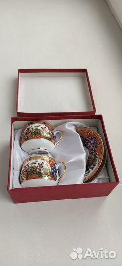 Кофейный сервиз Arti M подарочный, сувенирный. New