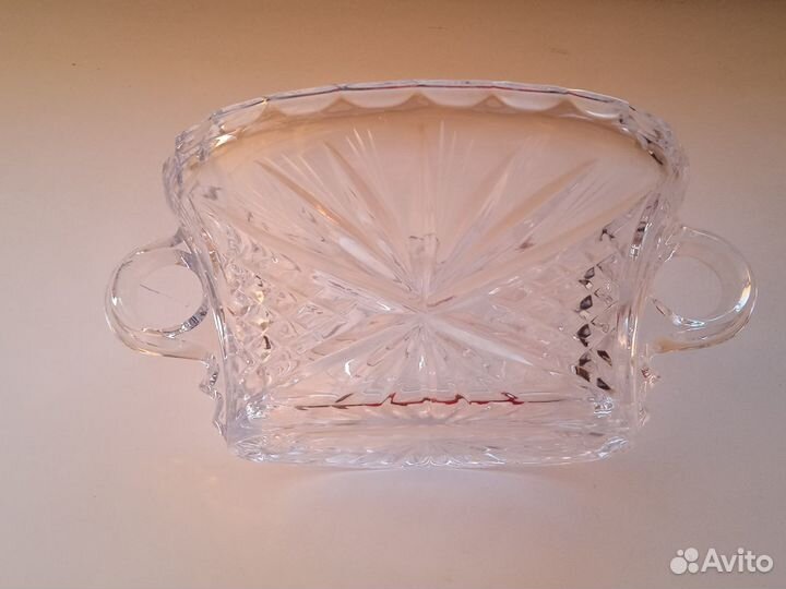 Ваза для конфет хрусталь СССР