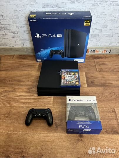 Ps4 pro 1tb + gta5