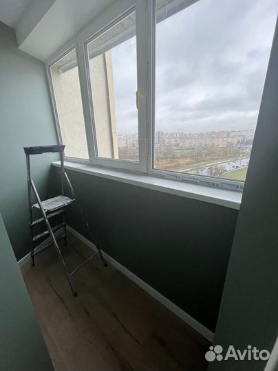 Обшивка балконов гипроком