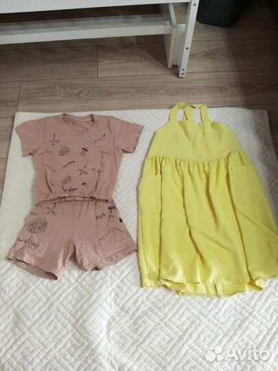 Вещи пакетом на девочку 8-10 лет