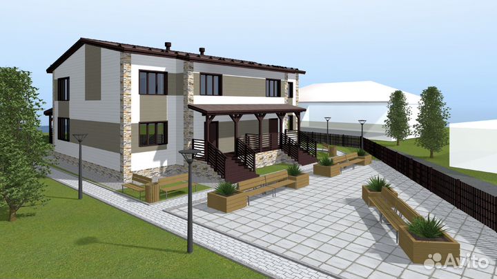 Архитектор, проектирование, дизайн, ландшафт