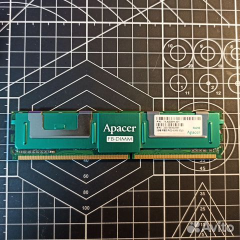 Серверная оперативная память Apacer 2gb DDR2