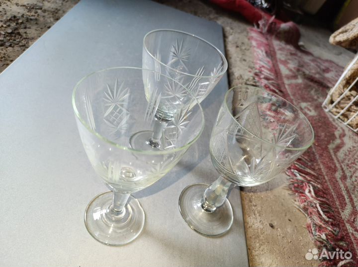 Фужеры 60 готов. Хрусталь