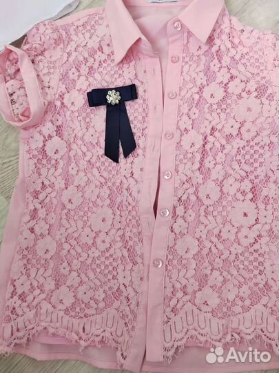 Школьная блуза для девочки 134