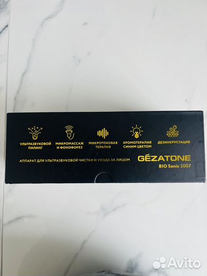 Аппарат для ультразвуковой чистки лица gezatone