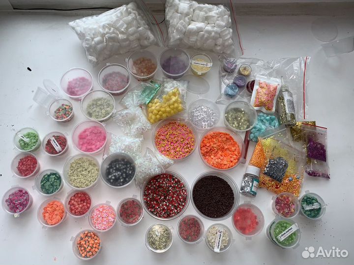 Посыпки, добавки для слаймов