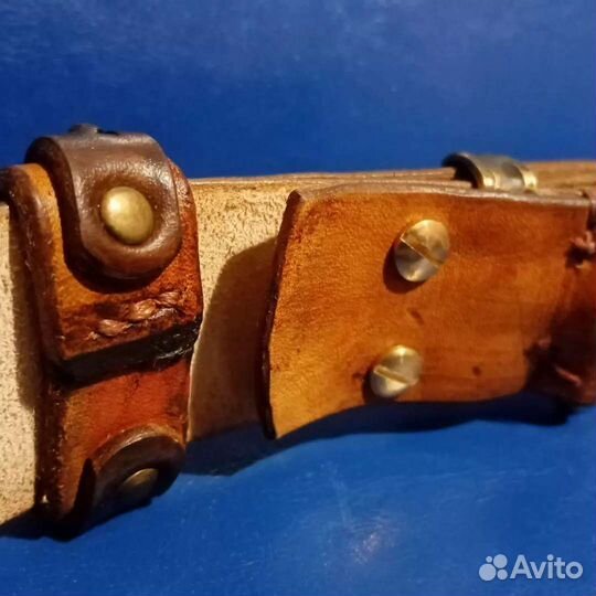 Ремень мужской кожаный новый