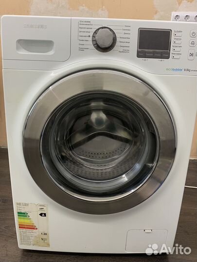 Стиральная машина samsung eco bubble 8 кг