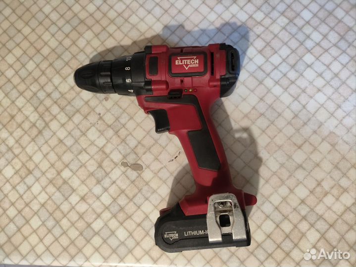 Elitech дрель шуруповерт