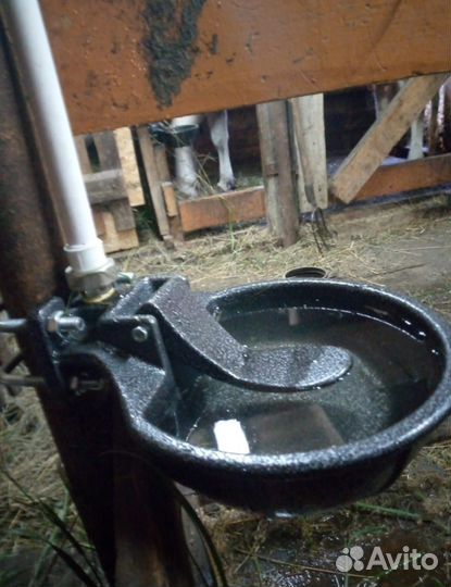 Чугунная поилка для крс мрс