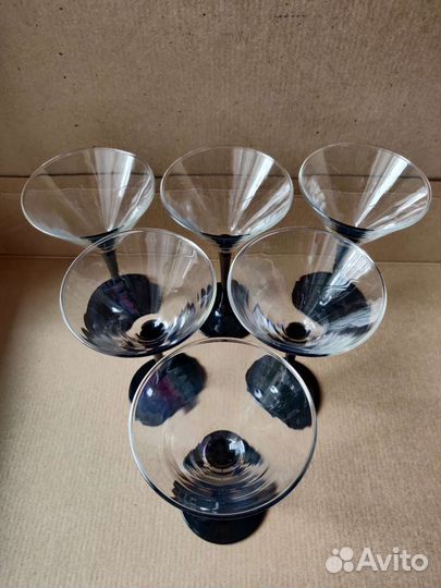 Фужеры бокалы для Мартини и коктейлей люминар