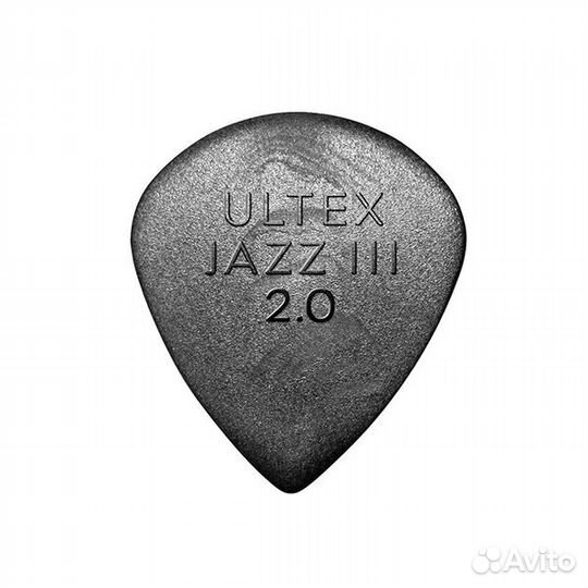 427R2.0 Ultex Jazz III Медиаторы 24шт, толщина 2,00мм, Dunlop