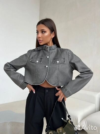 Кожаная куртка косуха