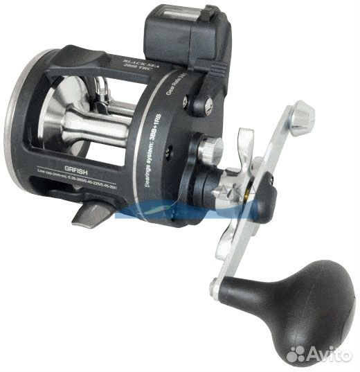 Мультипликаторная катушка Вlack SEA 1500TRC