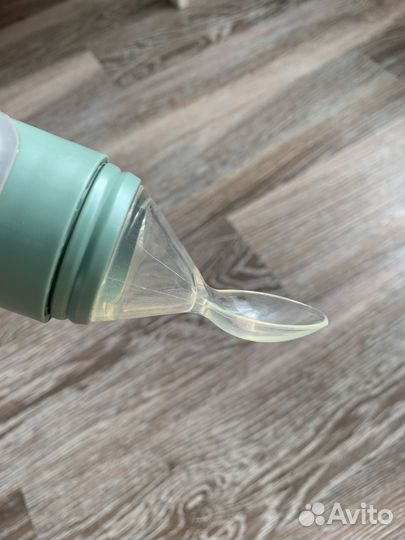 Бутылочка с ложкой Pigeon