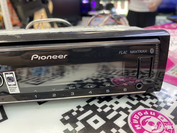 Автомагнитола Pioneer Flac Mateix MVH-S520BT