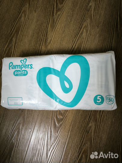 Подгузники трусики pampers 5