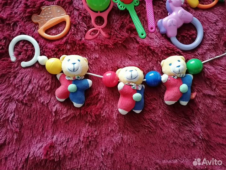 Погремушки игрушки пакетом