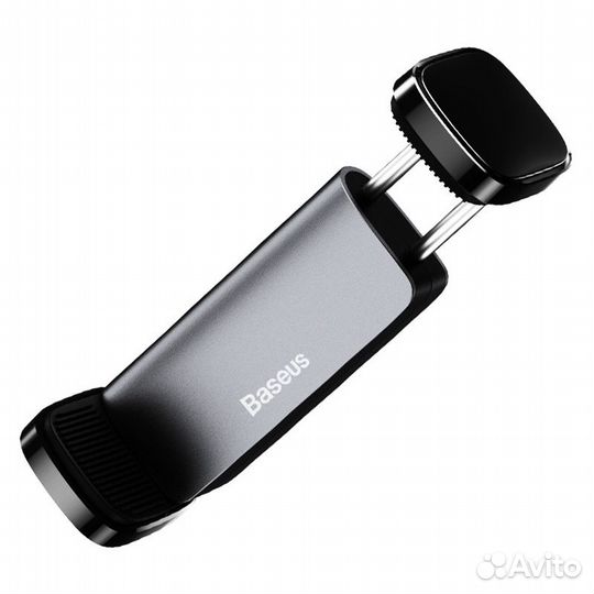 Авто держатель sugp-01 в решетку Baseus черный