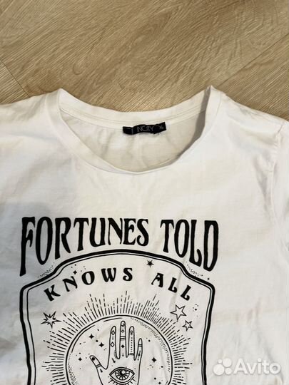 Футболка incity белая в стиле таро