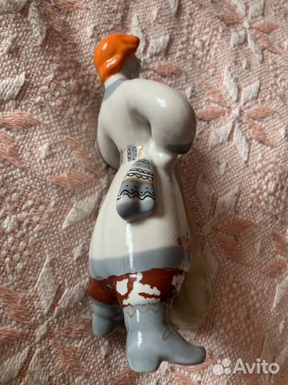 Катигорошек фарфор СССР статуэтка