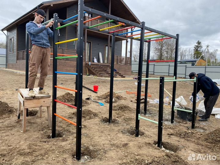 Уличные воркаут комплексы и спортплощадки sswa