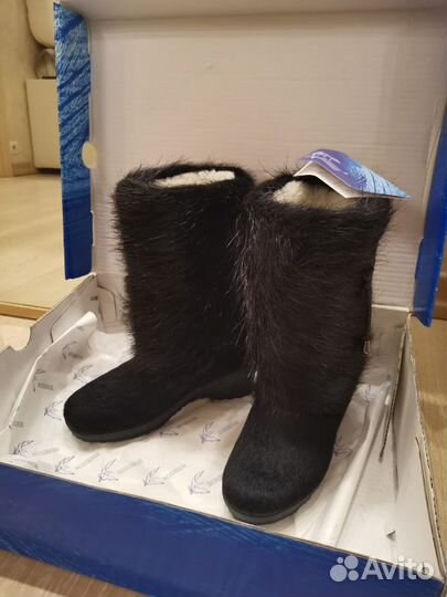 Унты женские натуральные (нутрия) 37.р