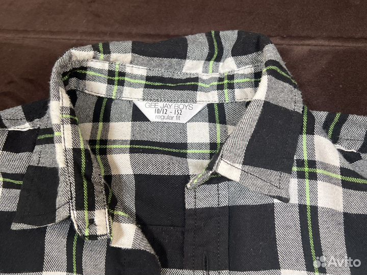 Рубашка на мальчика 10-12 лет