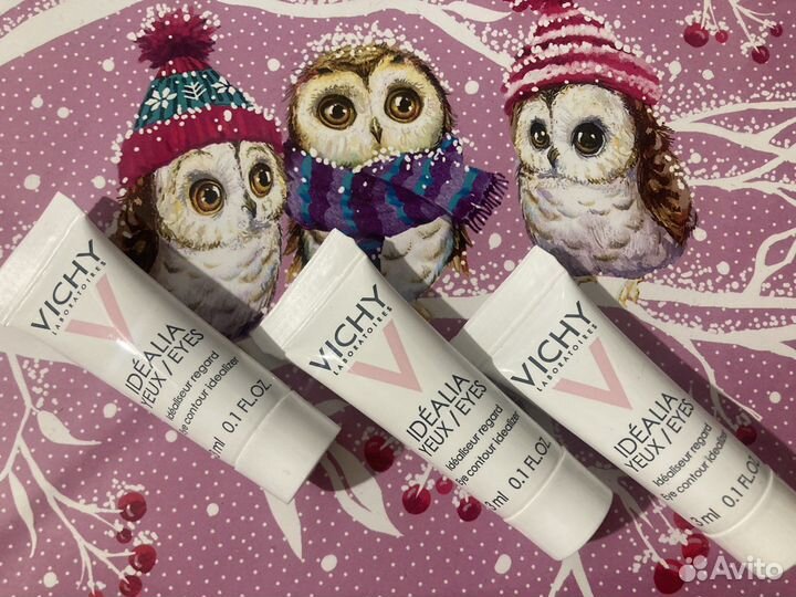 Vichy Idealia,Mineral 89 крем для лица и глаз