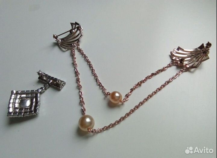 Винтажные броши СССР