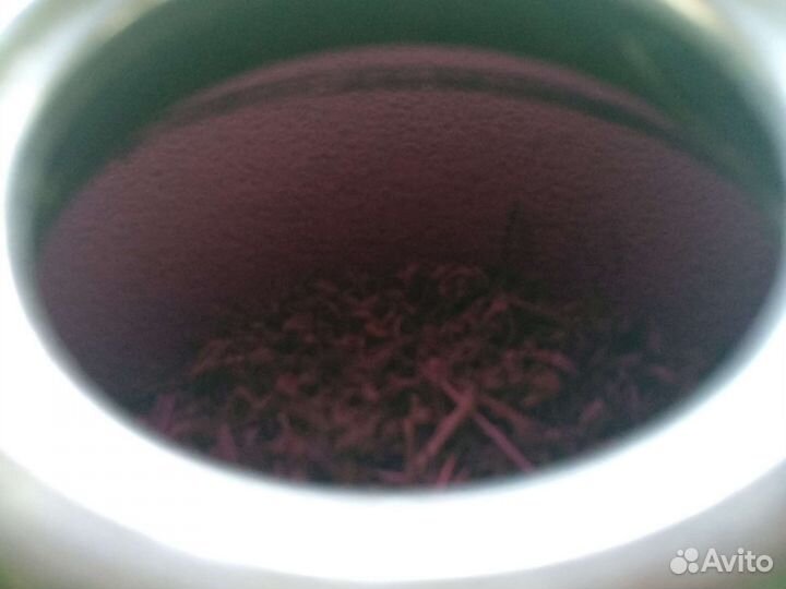 Раритет банка для чая, фиолетовая с позолотой