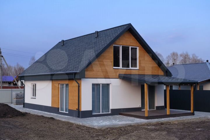 Дом 155 м² на участке 5 сот.